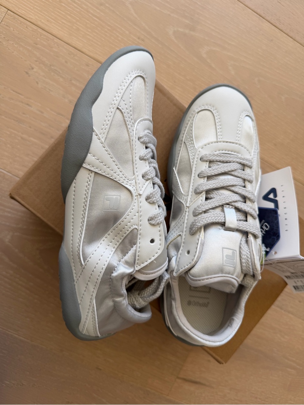 Fila Women's Ballet Sneakers in Silver